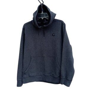 Hurley dark gray fleece hoodie sz M